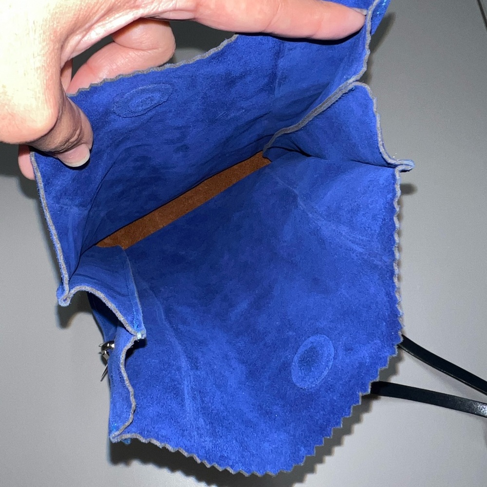 Dallaiti Design Suede and Leather Bag - Picture 9 of 14